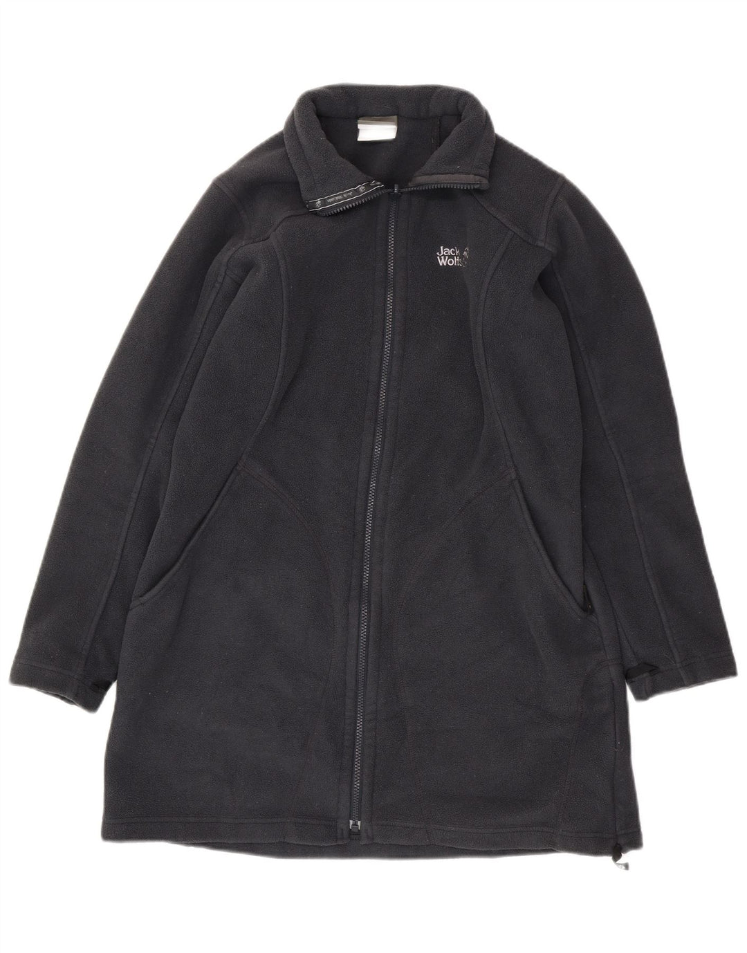 JACK WOLFSKIN Ženska vjetrovka od flisa UK 16 Velika tamnoplava