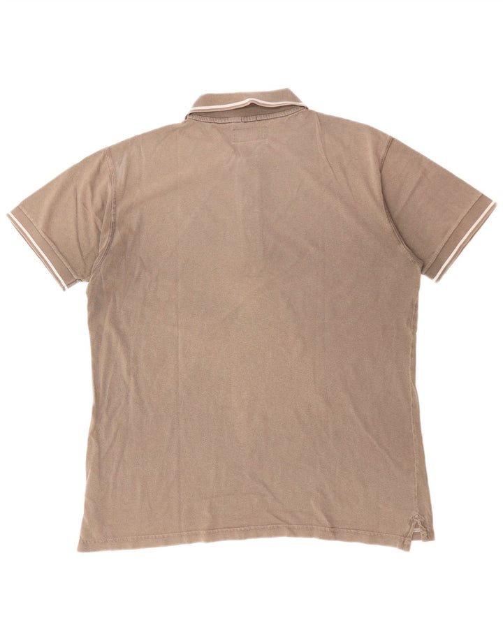 MARLBORO CLASSICS Muška polo majica velika smeđa pamuk