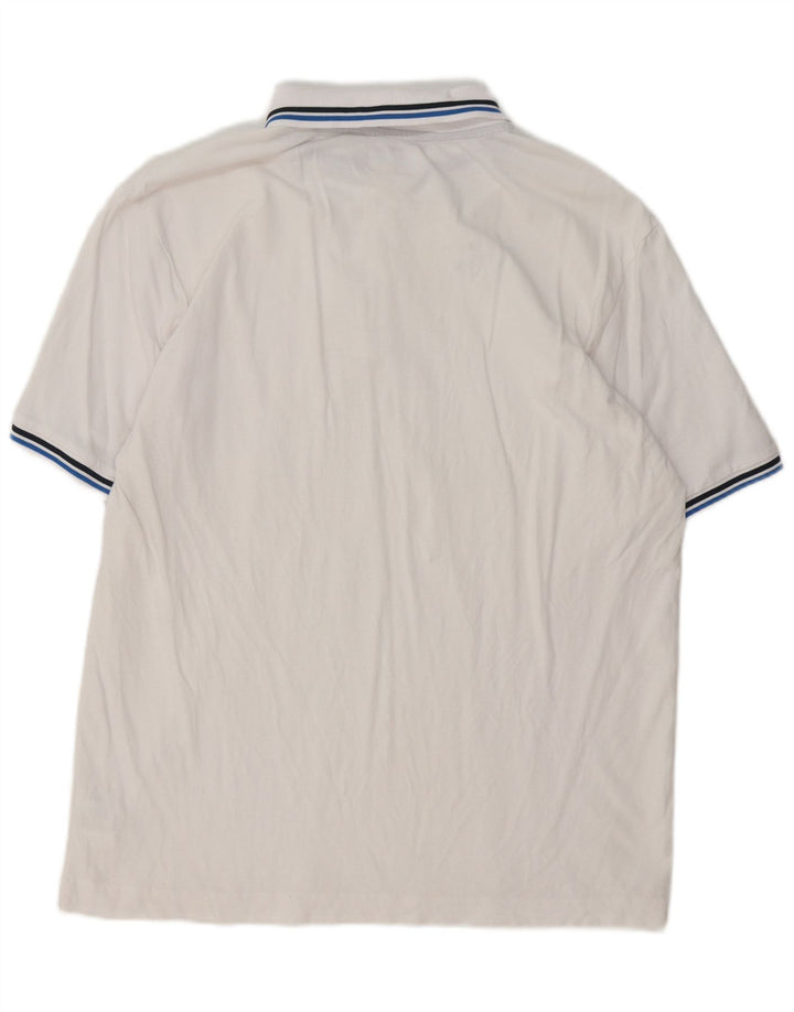 Kappa muška polo majica 2XL bijeli pamuk