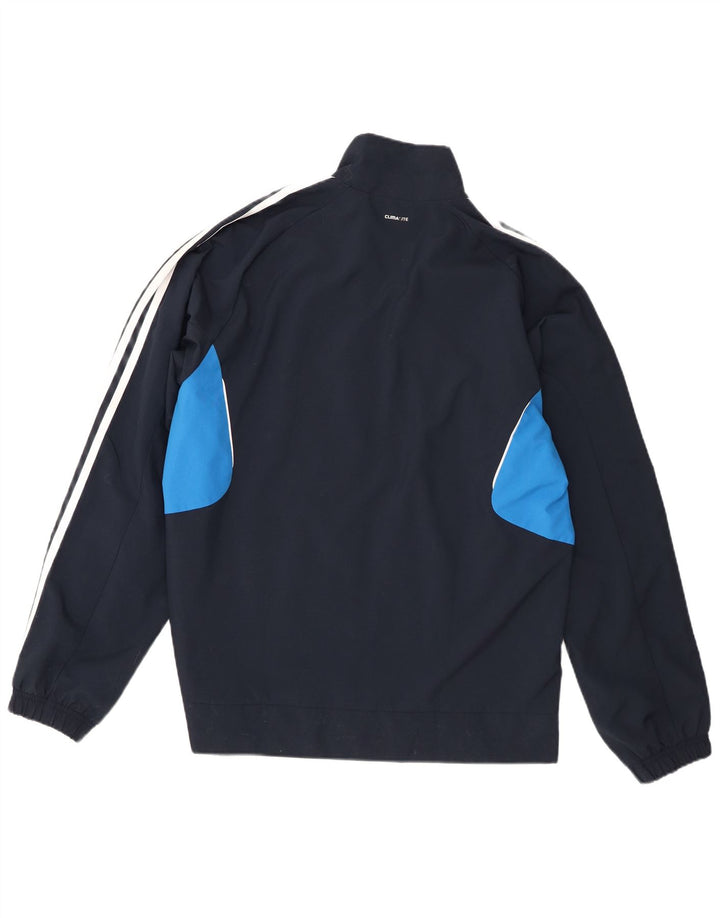 Adidas muška trenirka Climalite Gornja jakna srednje tamnoplave boje