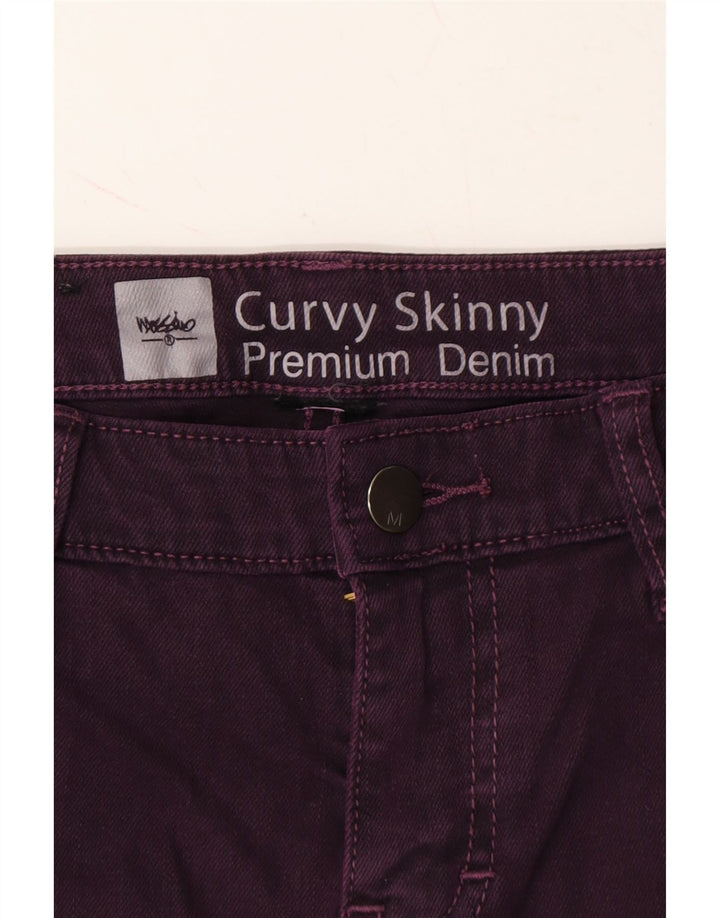 MOSSIMO Womens Curvy Skinny Jeans W34 L31 Purple Vintage Mossimo and Second-Hand Mossimo from Messina Hembry 