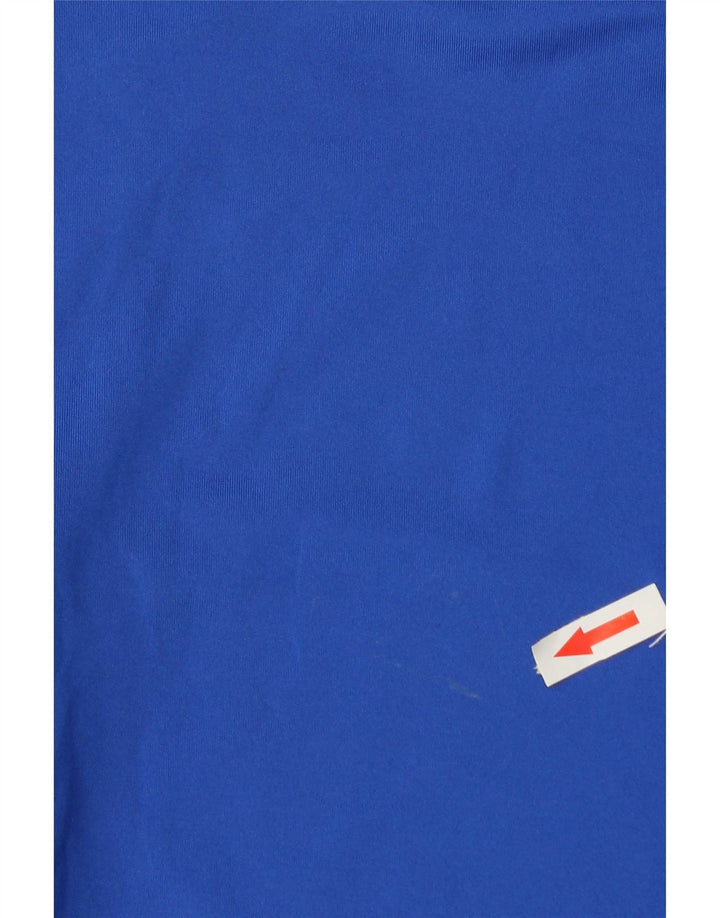 Nike muški Dri Fit top dugih rukava mali plavi poliester