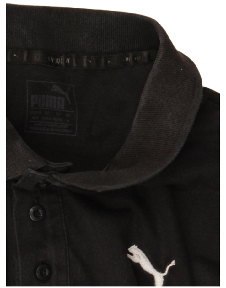 Puma muška polo majica srednje crna