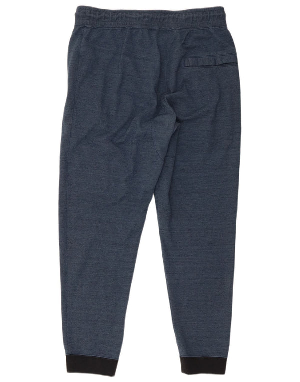 Nike Muška trenirka Hlače Joggers Large Navy Blue Colourblock Pamuk