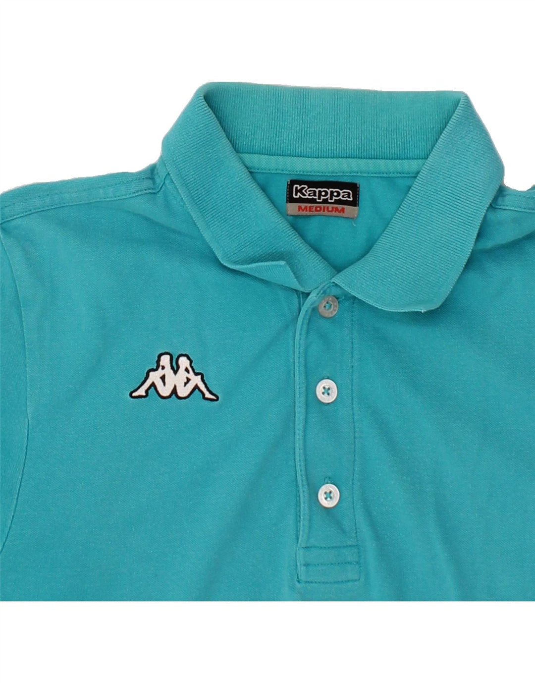 KAPPA Mens Polo Shirt Medium Blue Vintage Kappa and Second-Hand Kappa from Messina Hembry 