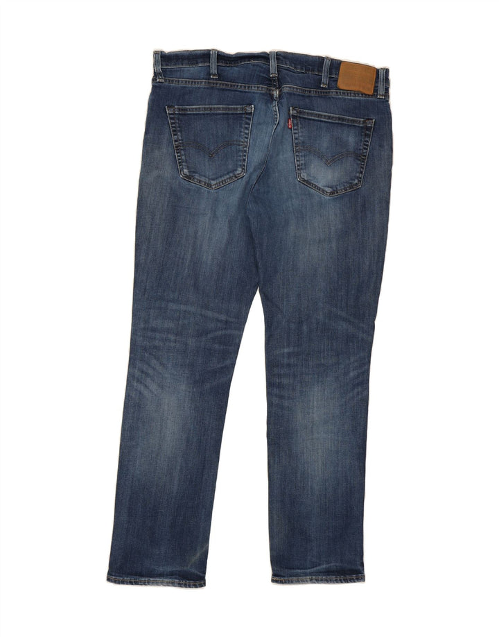 LEVI'S Mens Slim Jeans W38 L32 Blue Cotton Vintage Levi's and Second-Hand Levi's from Messina Hembry 