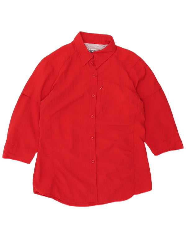 Columbia ženska majica 3/4 rukava UK 18 XL crveni najlon