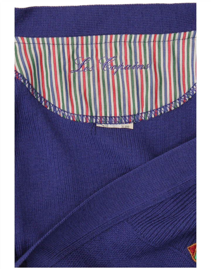 LES COPAINS Muški kardigan pulover Large Blue