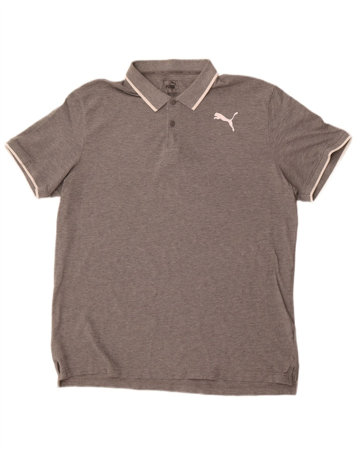 Puma muška polo majica XL Grey Flecked