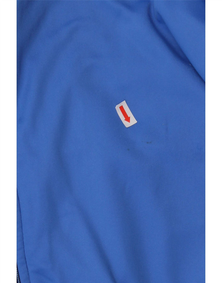 ICARUS Mens Tracksuit Top Jacket UK 42 Large Blue Colourblock Triacetate Vintage Icarus and Second-Hand Icarus from Messina Hembry 