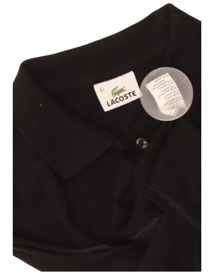 Lacoste ženska košulja bez rukava bluza veličina 42 veliki crni pamuk