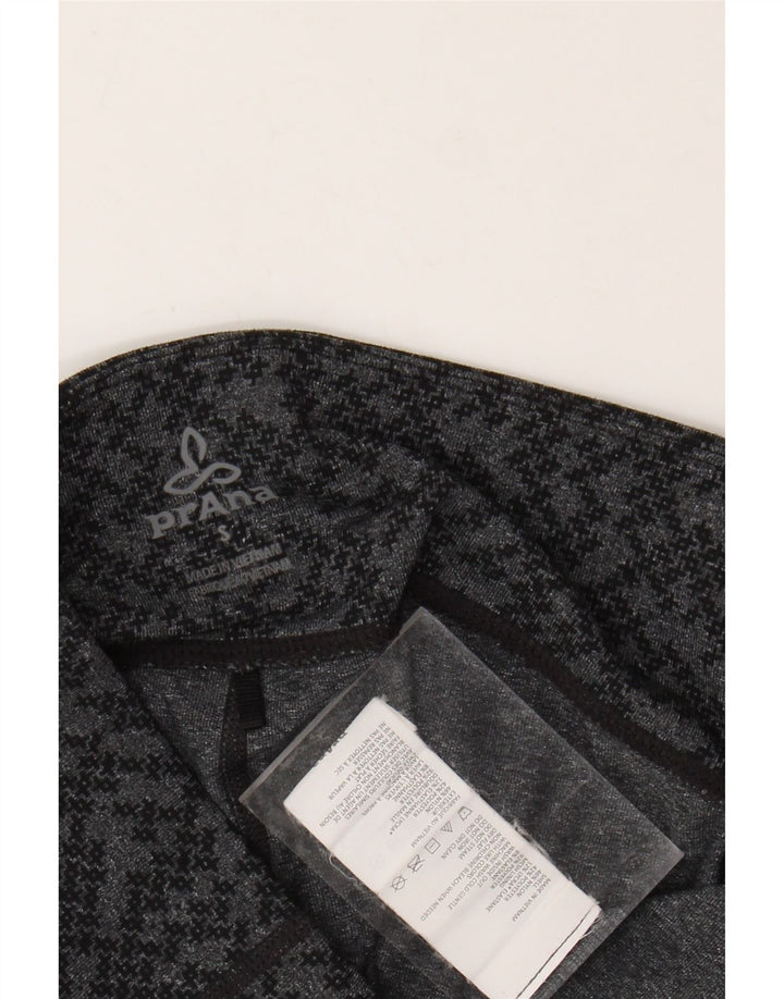 PRANA ženske tajice UK 8 Male sive geometrijske najlonske hlače