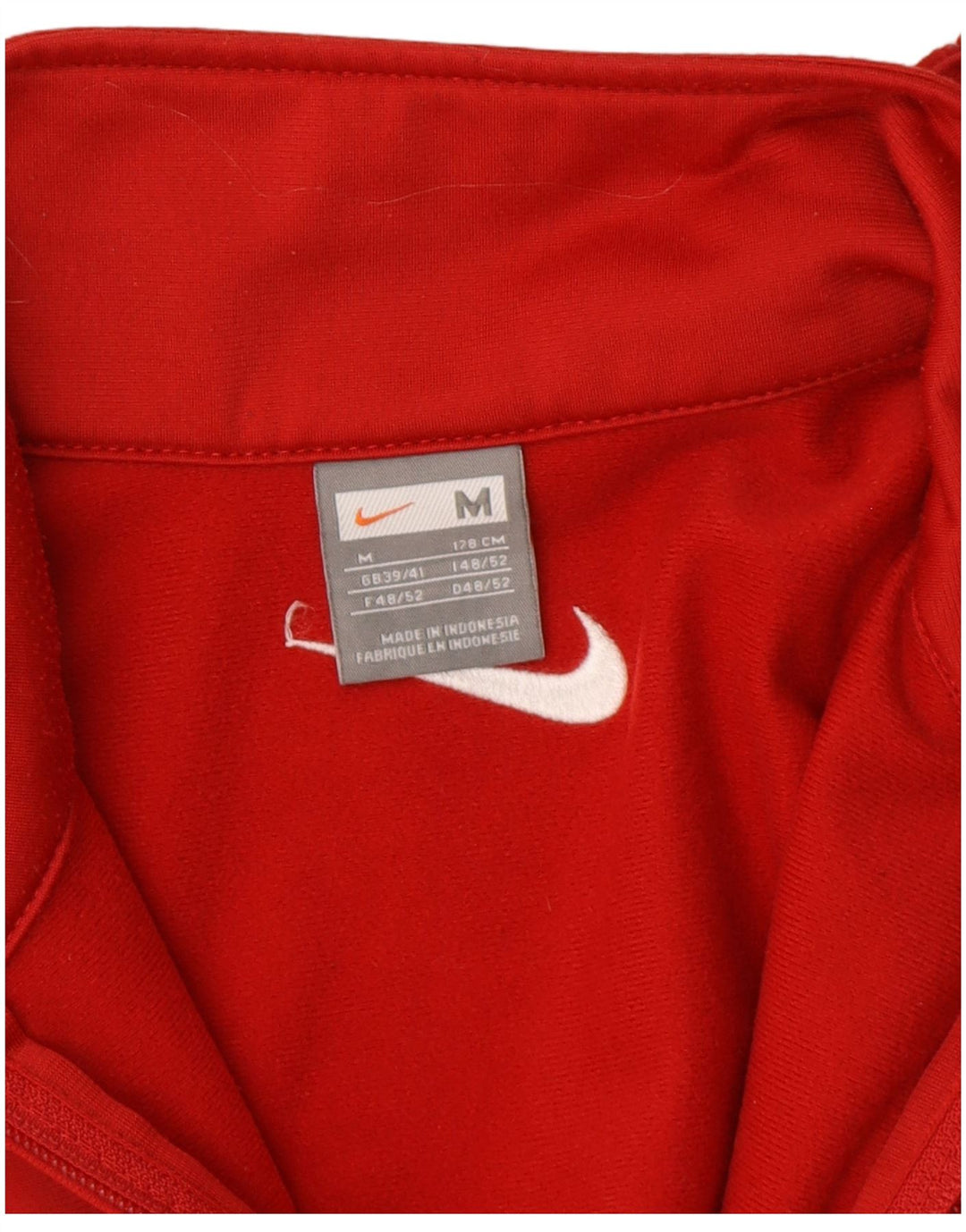 Nike muška gornja jakna trenirke srednje crvene boje