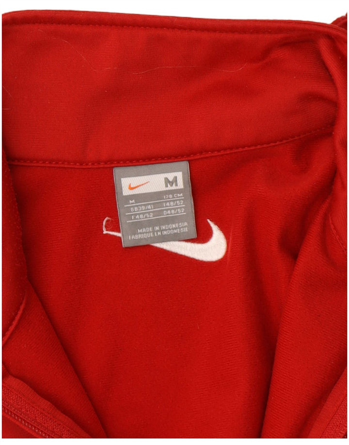 Nike muška gornja jakna trenirke srednje crvene boje