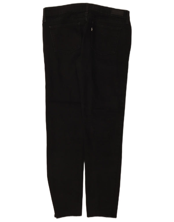 Levi's uske traperice s blagim zaobljenim rubovima W28 L28 crne