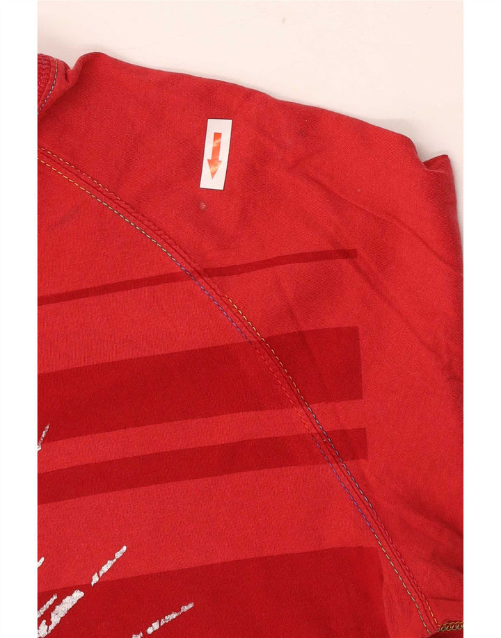 Jack & Jones muška majica s dugim rukavima, veliki crveni pamuk