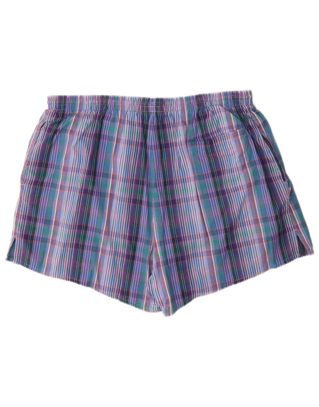 ADIDAS muške kupaće kratke hlače veliki plavi karirani pamuk