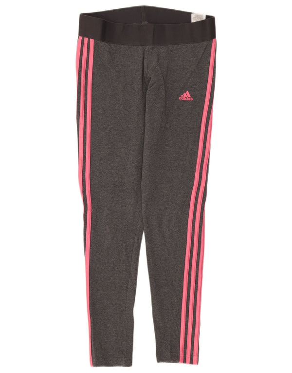 Adidas ženske tajice UK 12/14 srednje sive pamučne
