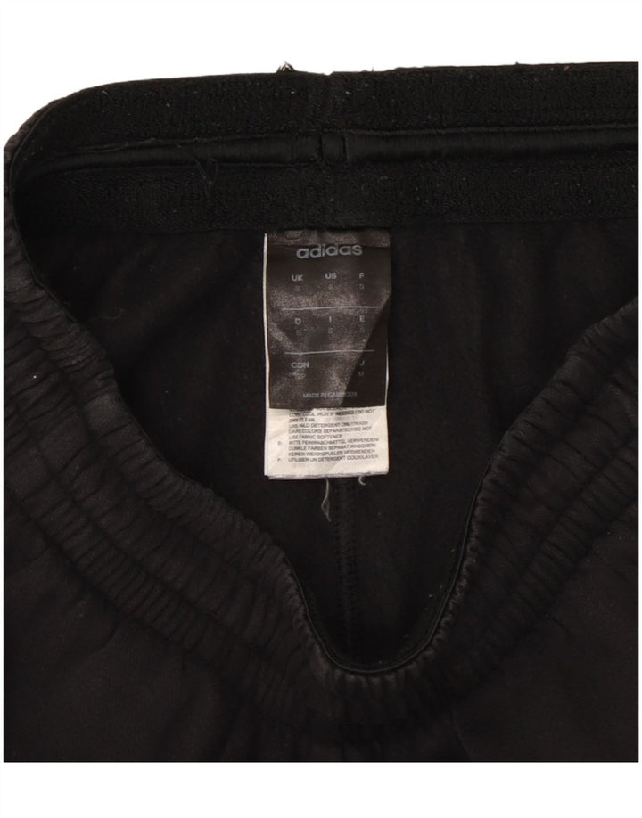 ADIDAS Ženske trenirke Hlače UK 8 Male crne pamučne