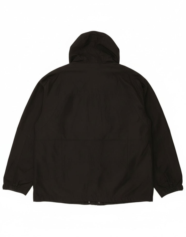 Calvin Klein muška vjetrovka s kapuljačom UK 40 velika crna poliester