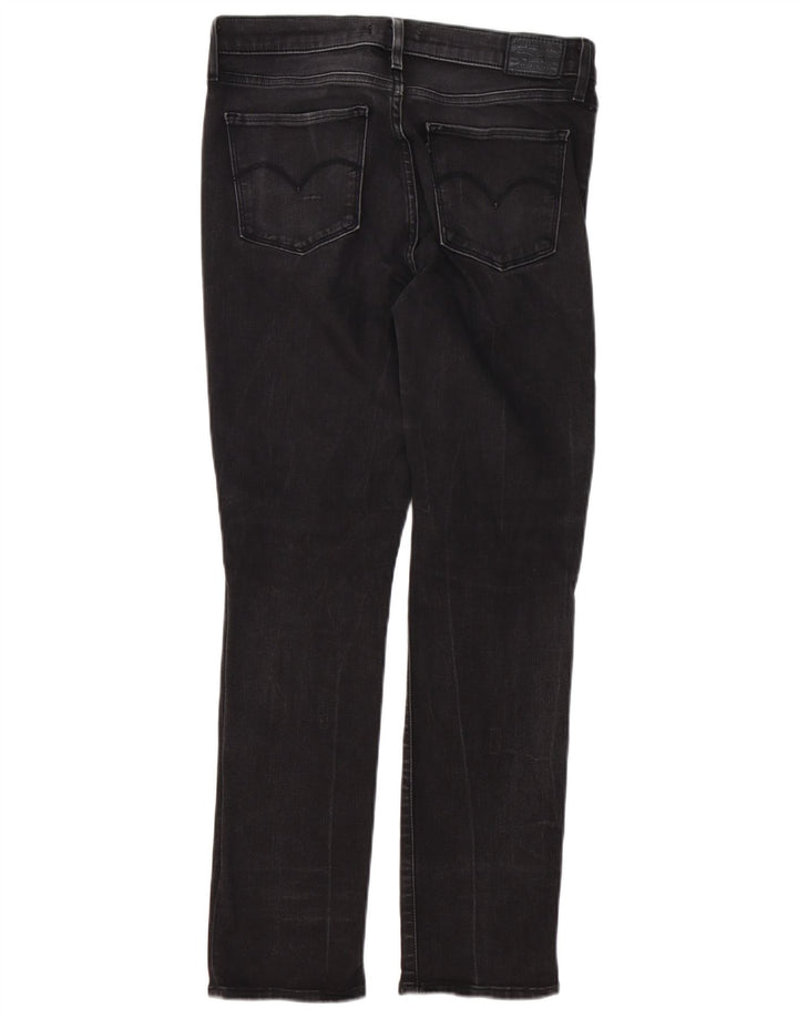 Levi's ženske 312 uske traperice W30 L28, crni pamuk
