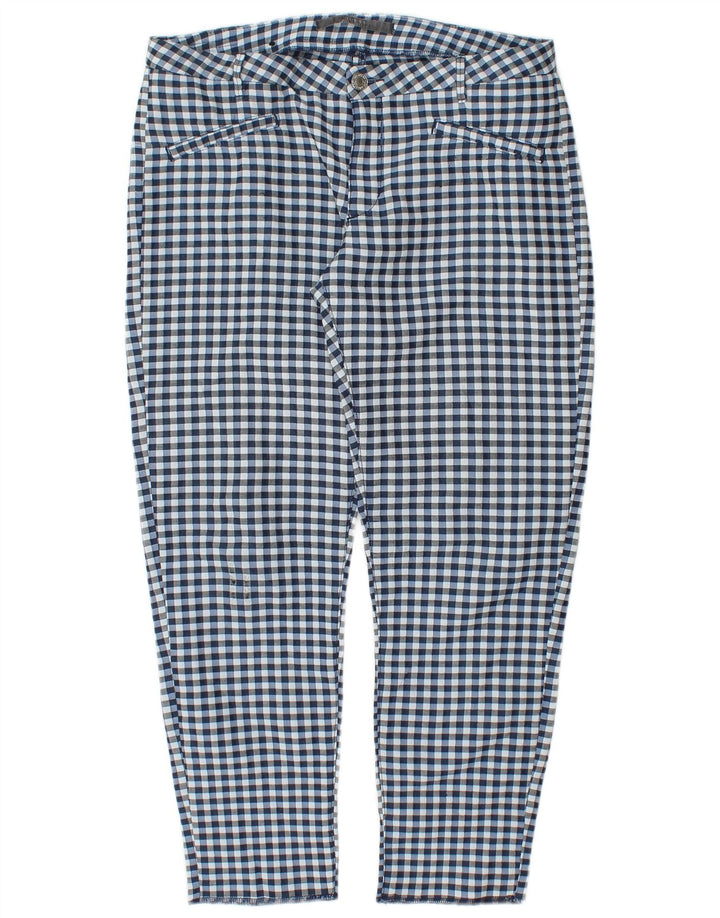 GUESS Ženske kratke ležerne hlače W29 L25 Plavi gingham