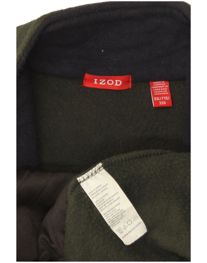 IZOD muška jakna od flisa UK 44 2XL kaki poliester