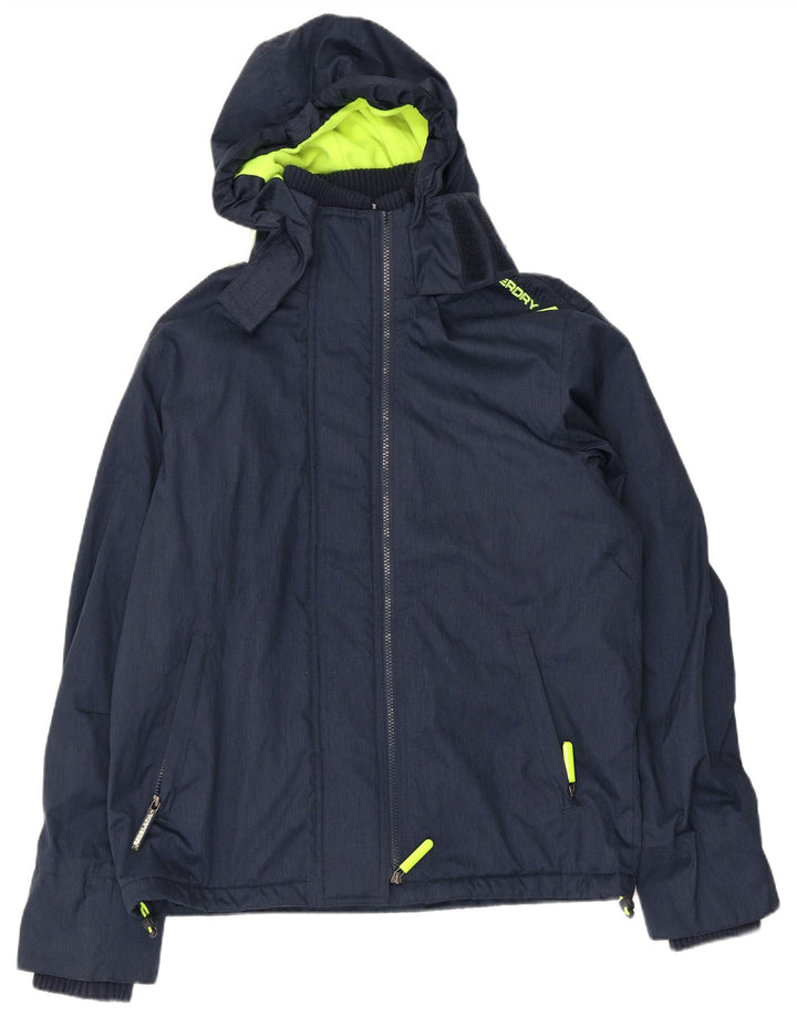 Superdry muška grafička vjetrovka jakna UK 40 velika tamnoplava