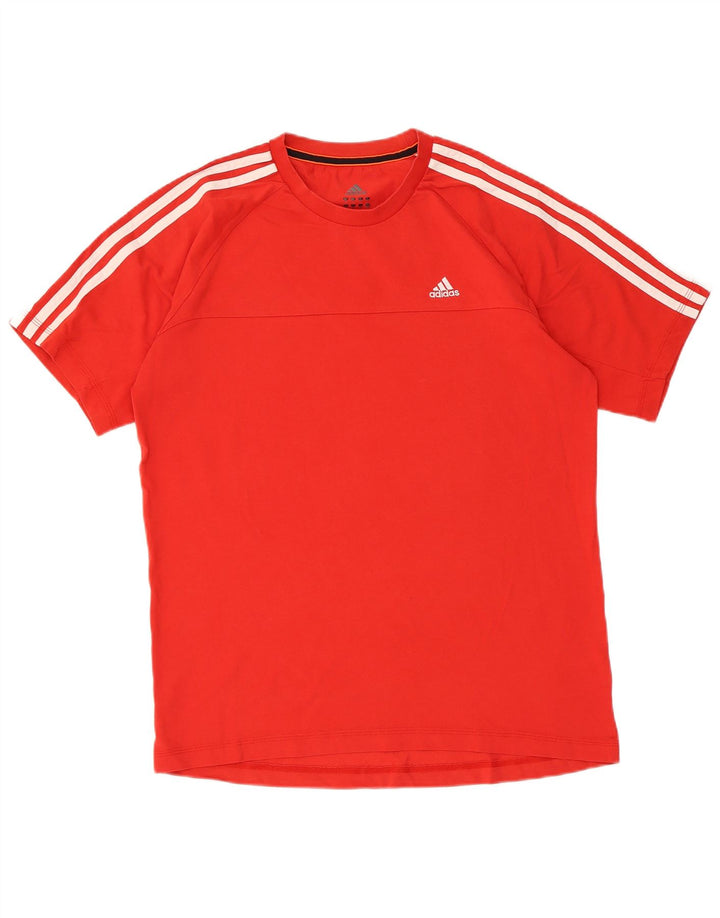 Adidas muška majica Climalite, srednji crveni pamuk