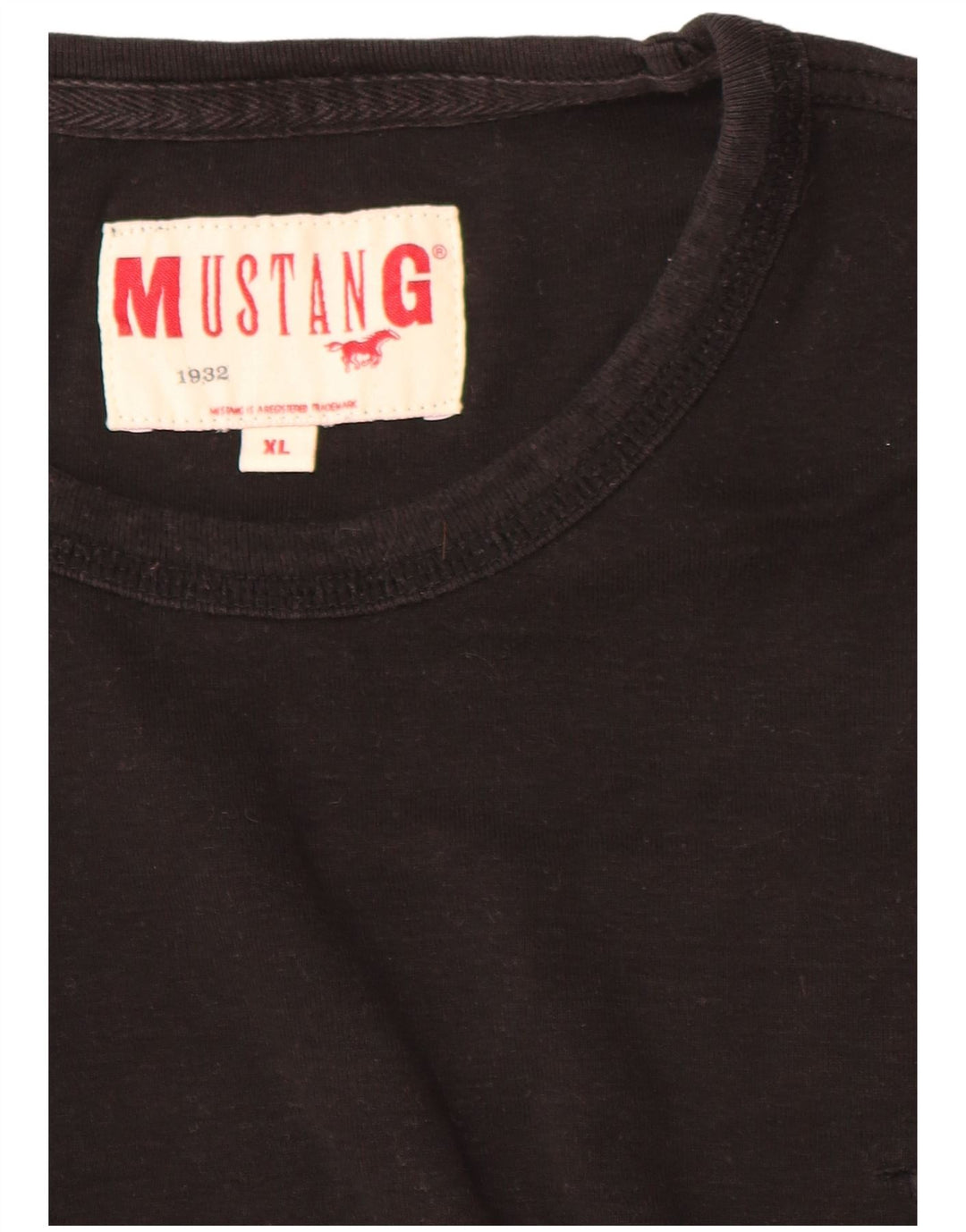 Mustang muška majica XL crni pamuk