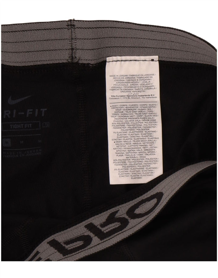 Nike Dri Fit Graphic tajice Srednje crni poliester