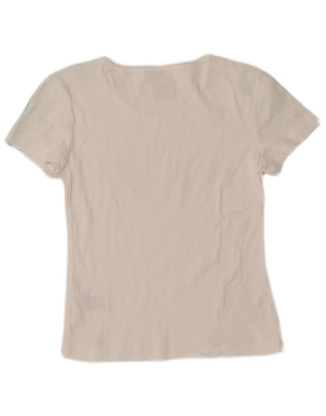 ADIDAS ženska majica kratkih rukava s grafičkim motivima, UK 10, mali bijeli pamuk