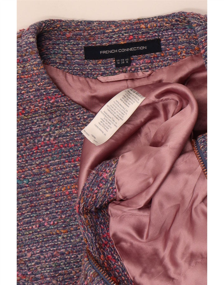 French Connection Ženska jakna sa kratkim rukavima UK 10 Small Blue Flected