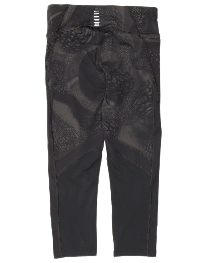 Under Armour Ženske kompresijske Capri tajice UK 10 Male crne geometrijske