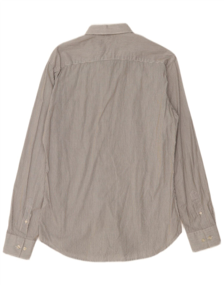 FRENCH CONNECTION Muška košulja, pamuk s malim sivim prugama