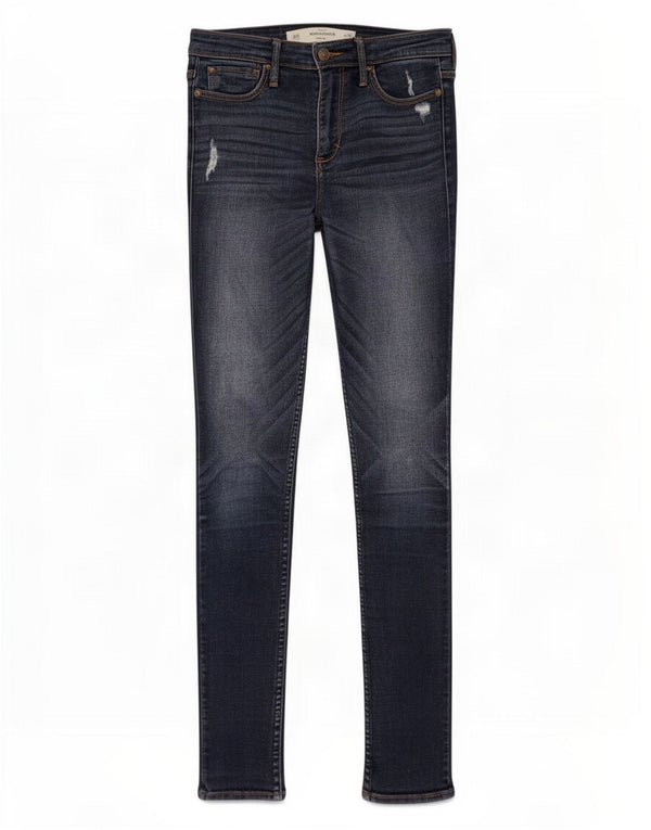 Abercrombie & Fitch ženske uske traperice US 2 XS W26 L31 tamnoplave