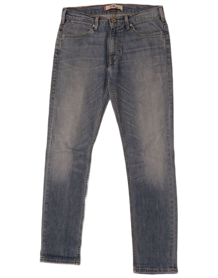Levi's ženske 519 uske traperice W30 L32 Plave