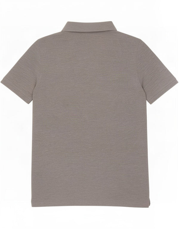 Crew Clothing Muška polo majica Large Grey Flected Cotton