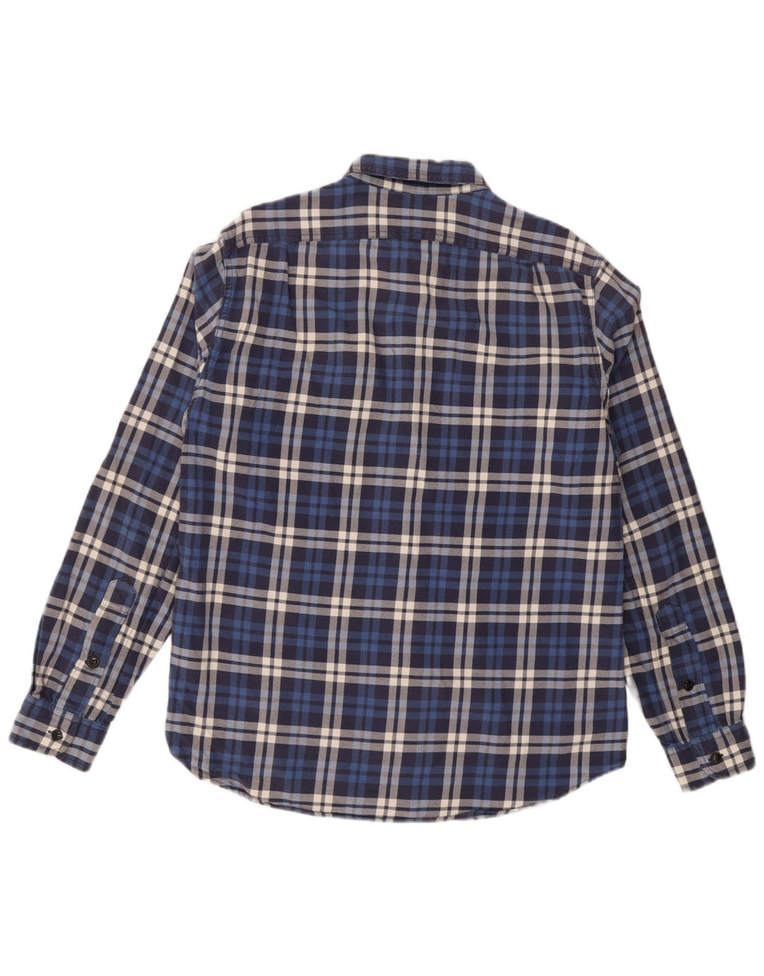 J. Crew muška flanelska košulja srednje plave boje