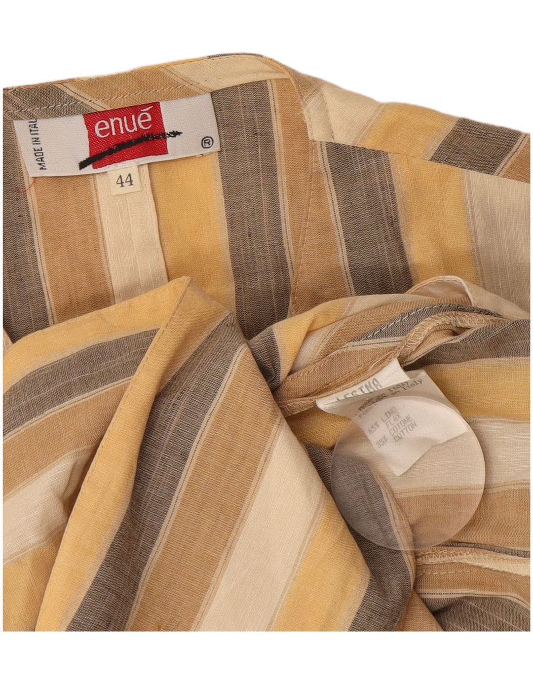 Vintage ženski sako bez rukava IT 44 srednje raznobojnih pruga