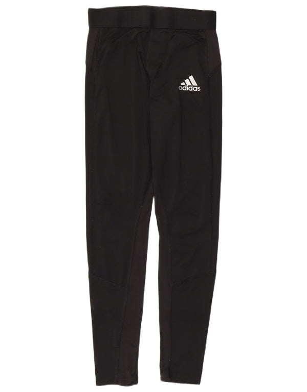 Adidas ženske Primegreen tajice UK 14 velike crne poliesterske