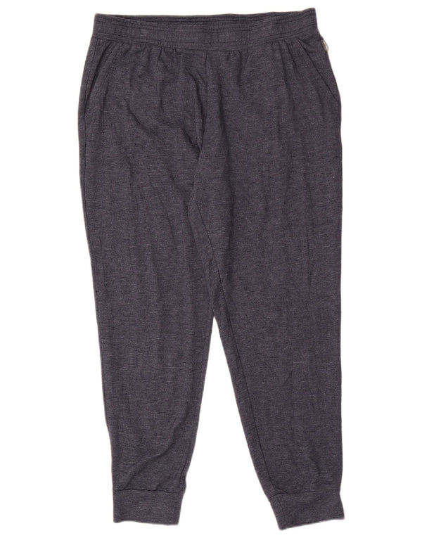 Eddie Bauer Womens Tracksuit Trousers Joggers UK 14 Large Navy Blue