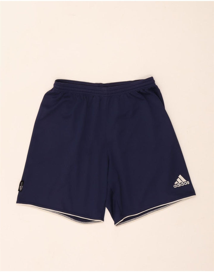 Adidas muške sportske kratke hlače male tamnoplave poliesterske boje