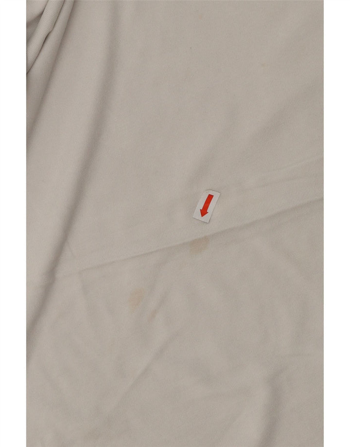 NIKE Mens Graphic T-Shirt Top Large White Cotton