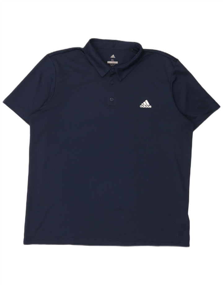 Adidas muška polo majica Climalite XL tamnoplavi poliester
