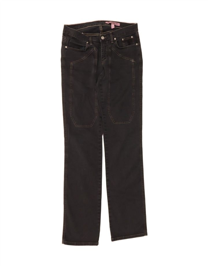 JECKERSON Womens Straight Jeans W29 L34 Grey Cotton Vintage Jeckerson and Second-Hand Jeckerson from Messina Hembry 
