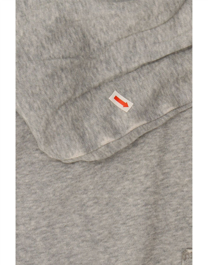 NIKE Mens Zip Hoodie Sweater XL Grey Cotton Vintage Nike and Second-Hand Nike from Messina Hembry 