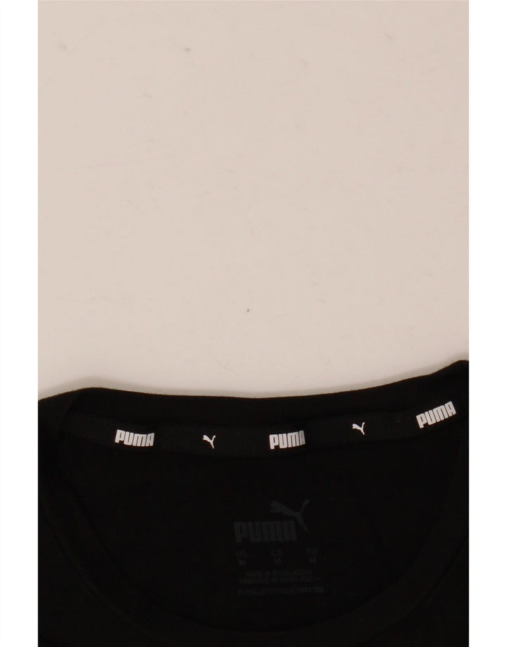 Puma ženska majica kratkih rukava s grafičkim motivima UK 14 srednje crna