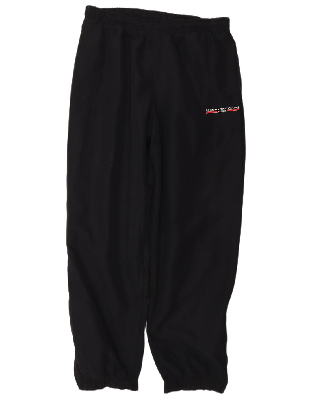 SERGIO TACCHINI Muške trenirke Hlače velike W34 L31 crni poliester