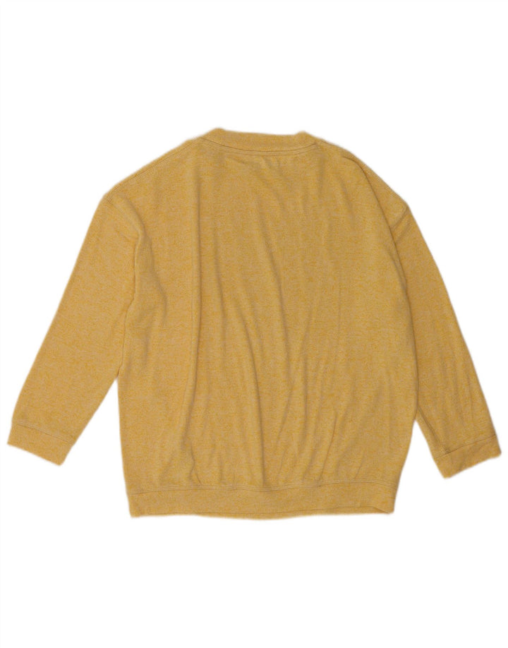 Marks & Spencer ženska prevelika bluza Top UK 10 Small Yellow Flected